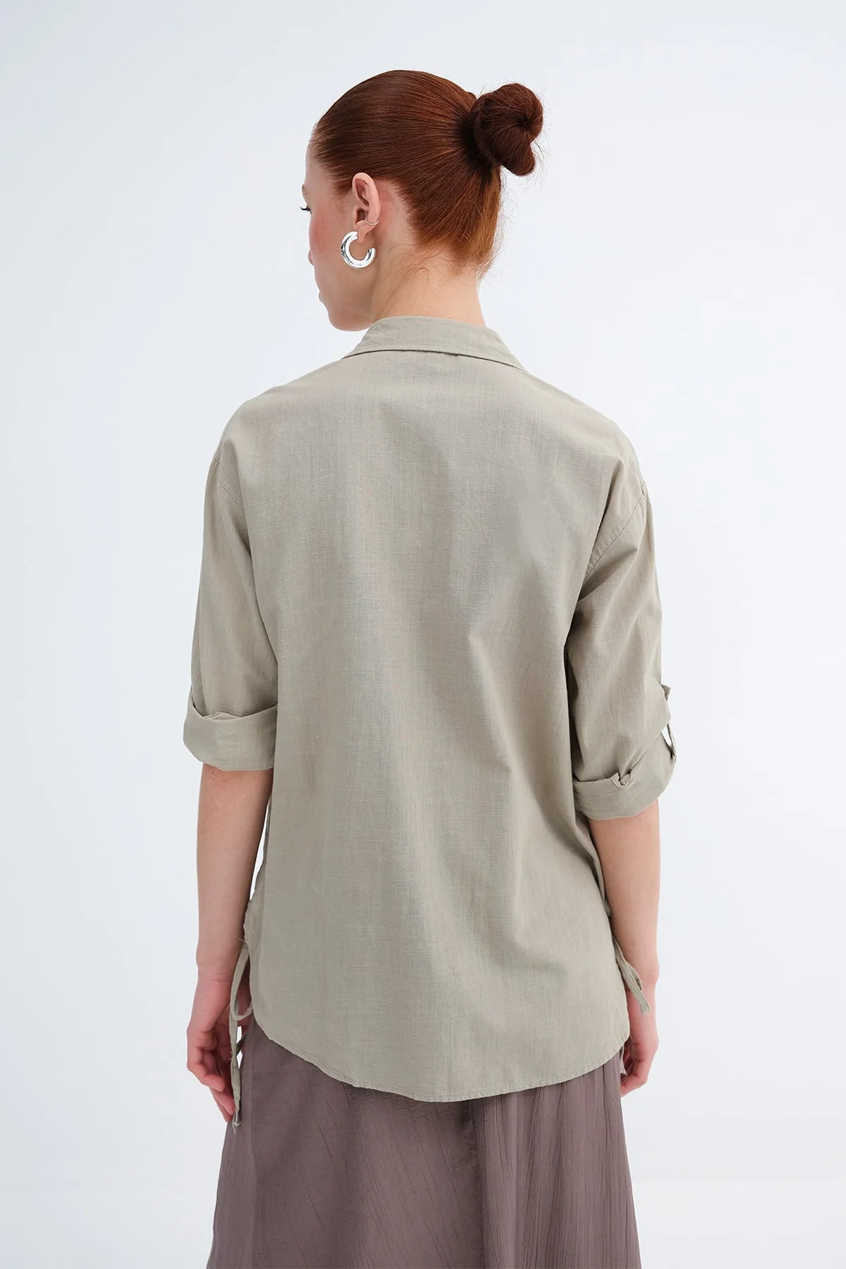 Tie Detail Shirt - Image 11