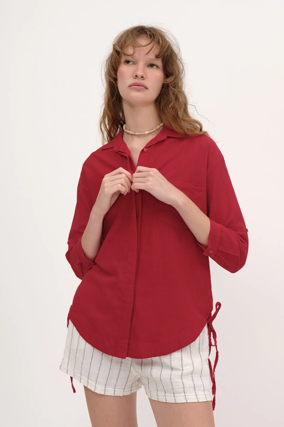 Tie Detail Shirt - Image 12