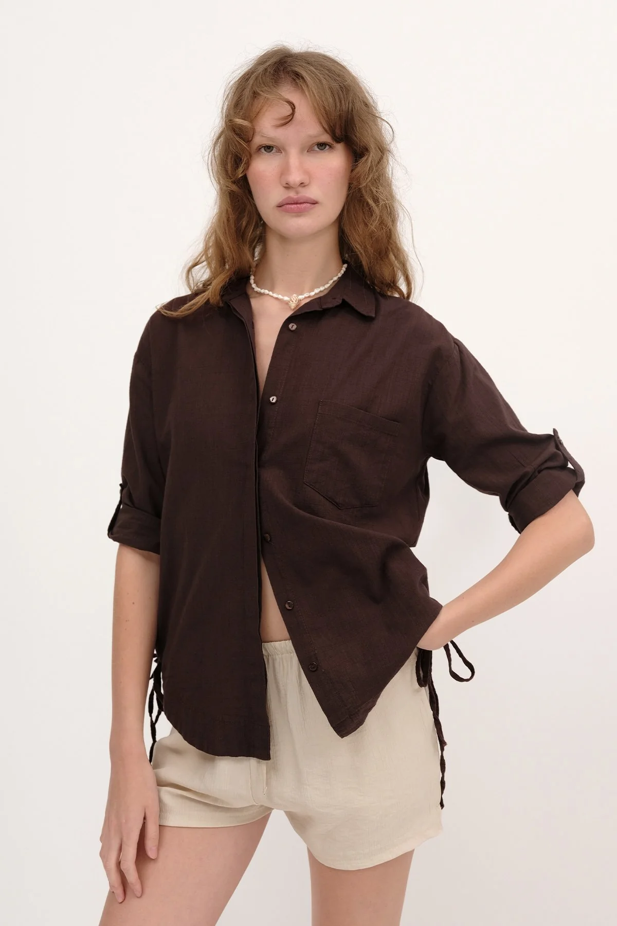Tie Detail Shirt - Image 13