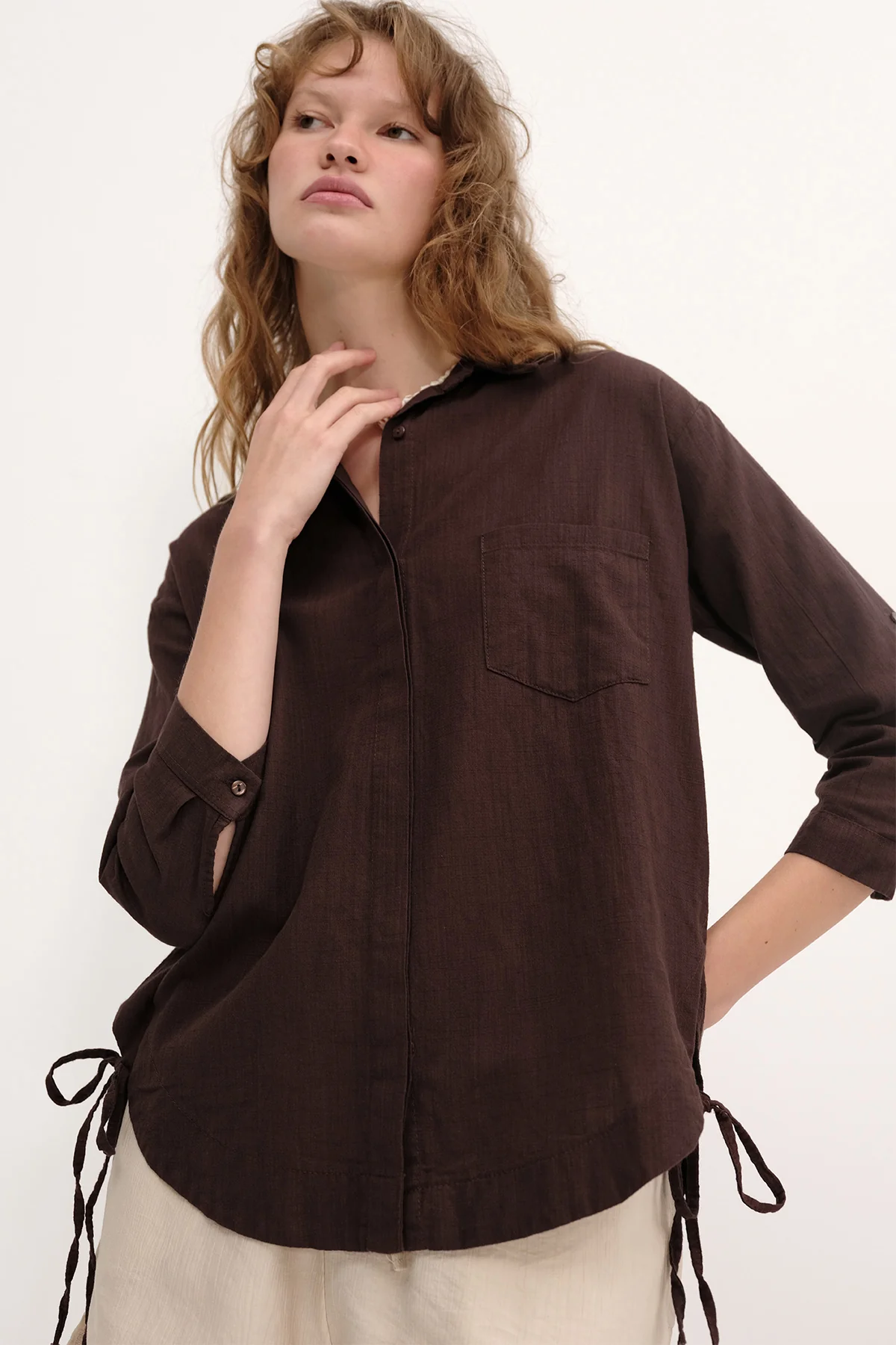 Tie Detail Shirt - Image 16