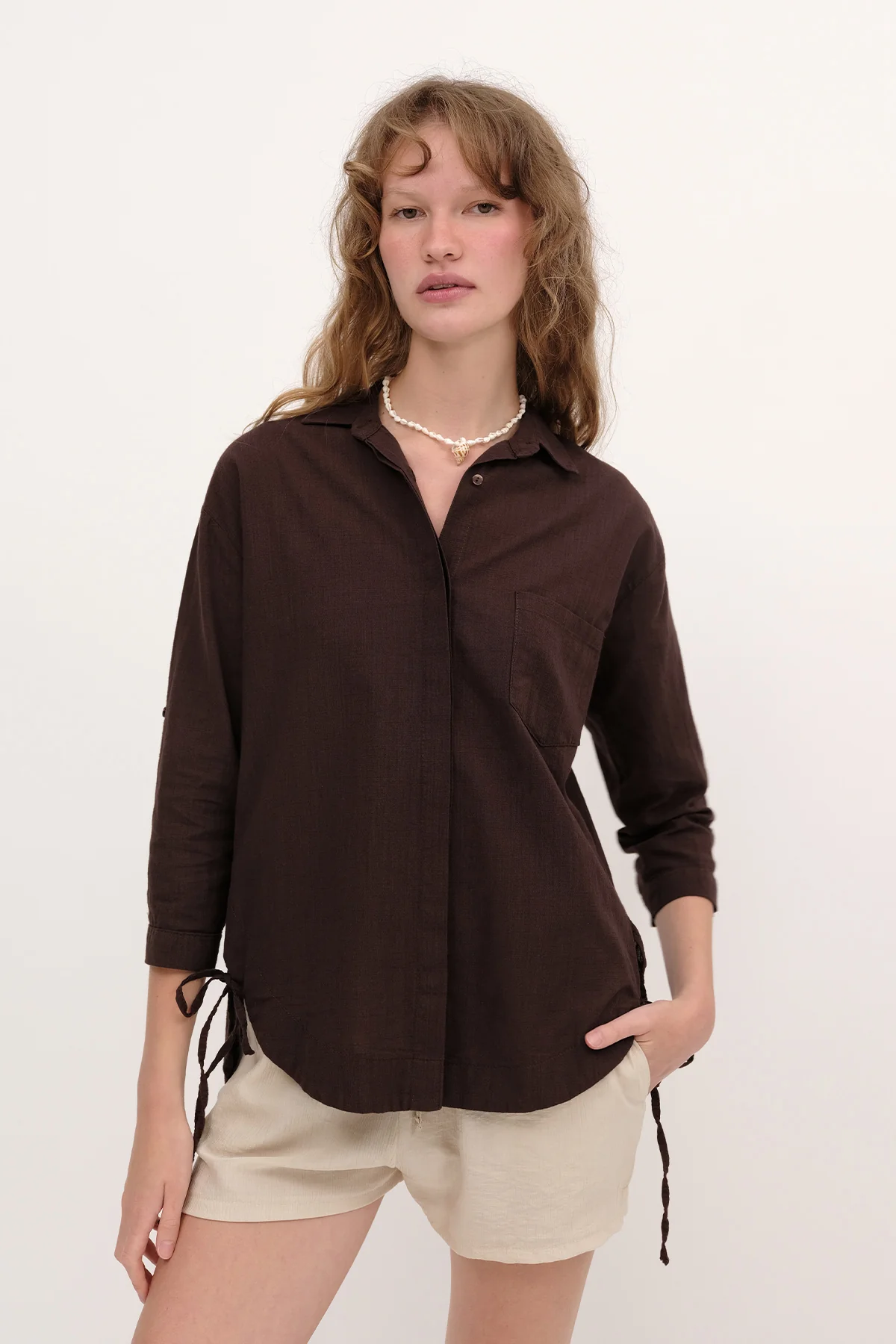 Tie Detail Shirt - Image 18