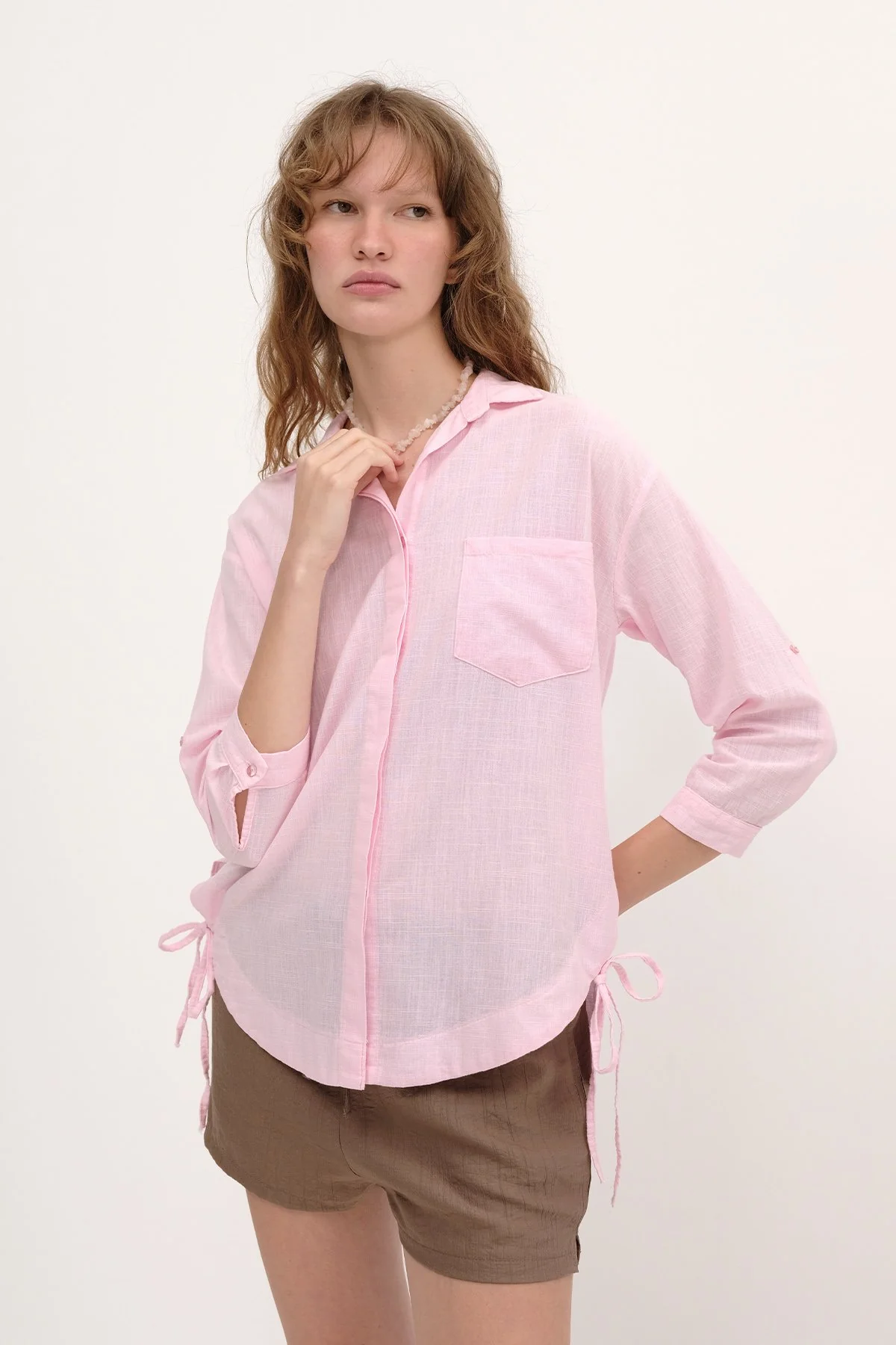 Tie Detail Shirt - Image 19