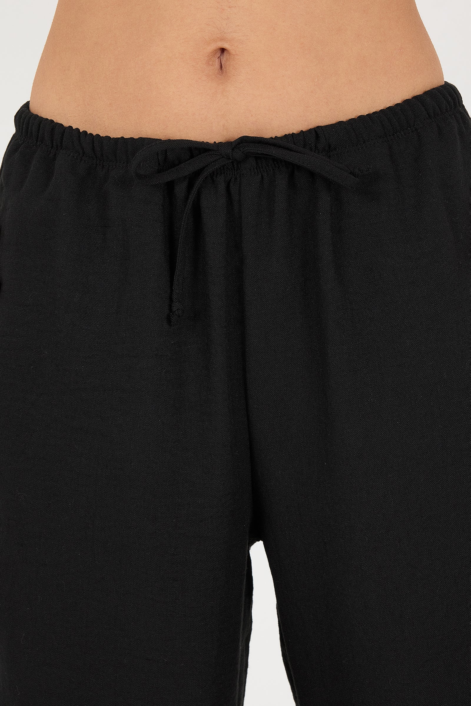 Tied Wide Leg Trousers - Image 54