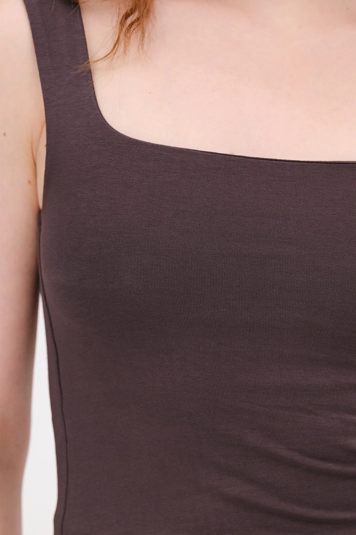 Wide-Strap Square Neck Tank Top - Image 18