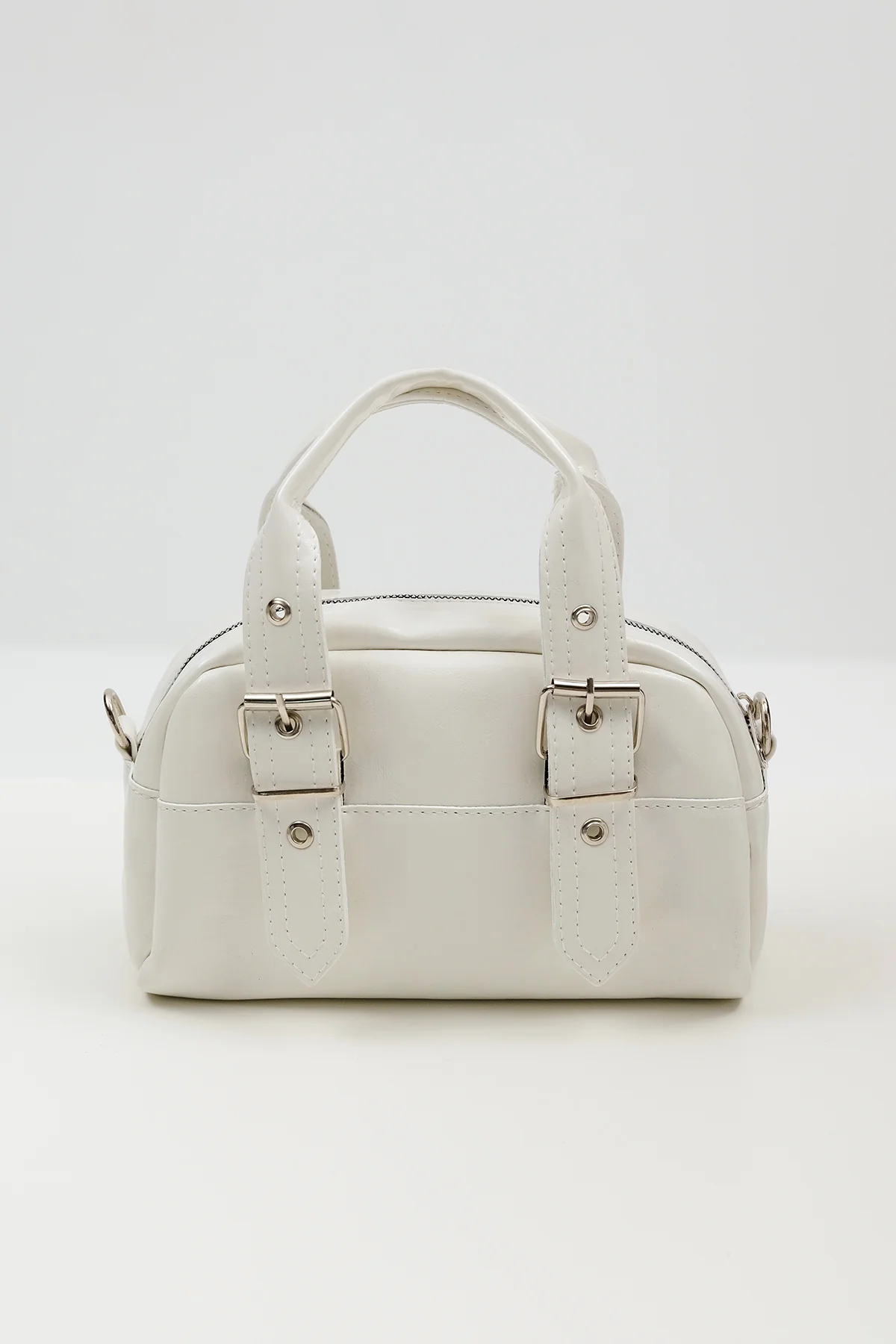 Zip Closure Hand and Shoulder Bag - Image 16