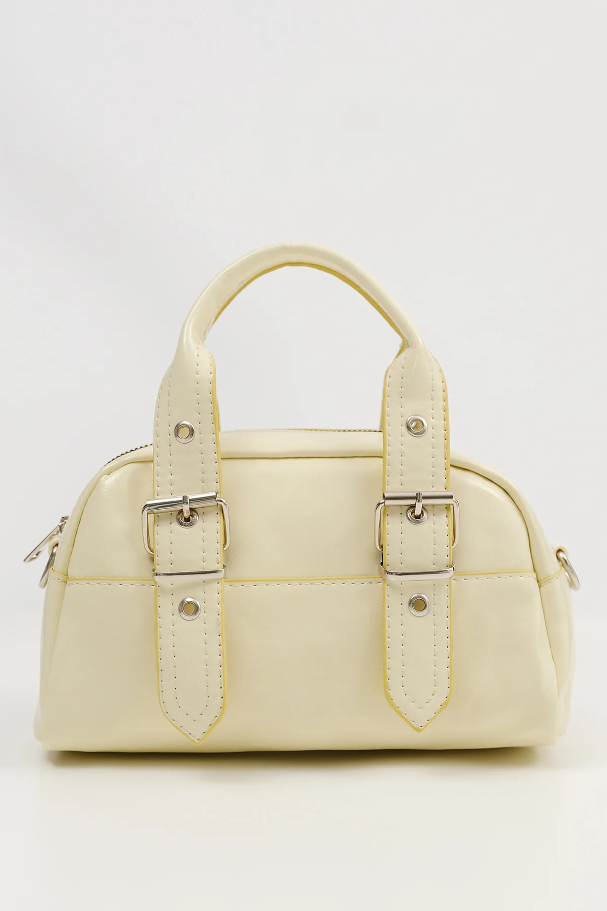 Zip Closure Hand and Shoulder Bag - Image 9