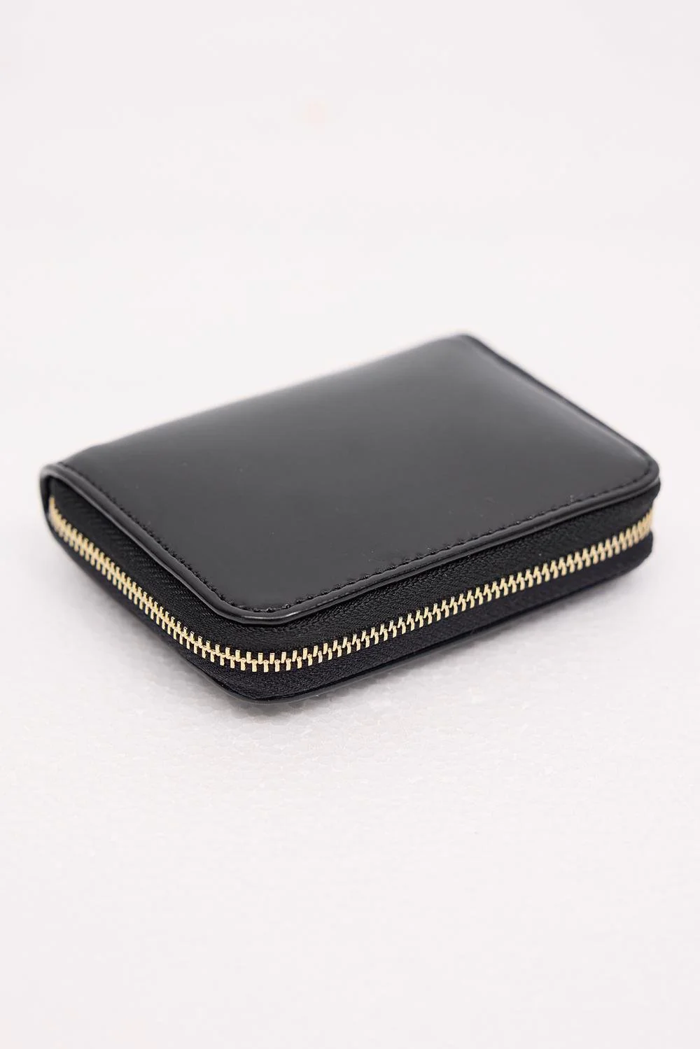 Zip-Up Patent Leather Wallet - Image 6