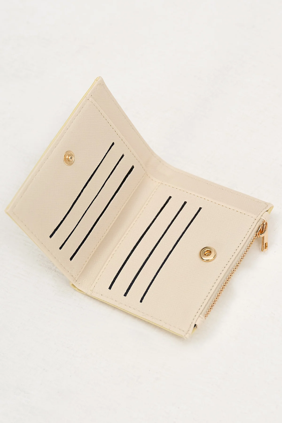 Zippered Snap Closure Wallet - Image 5