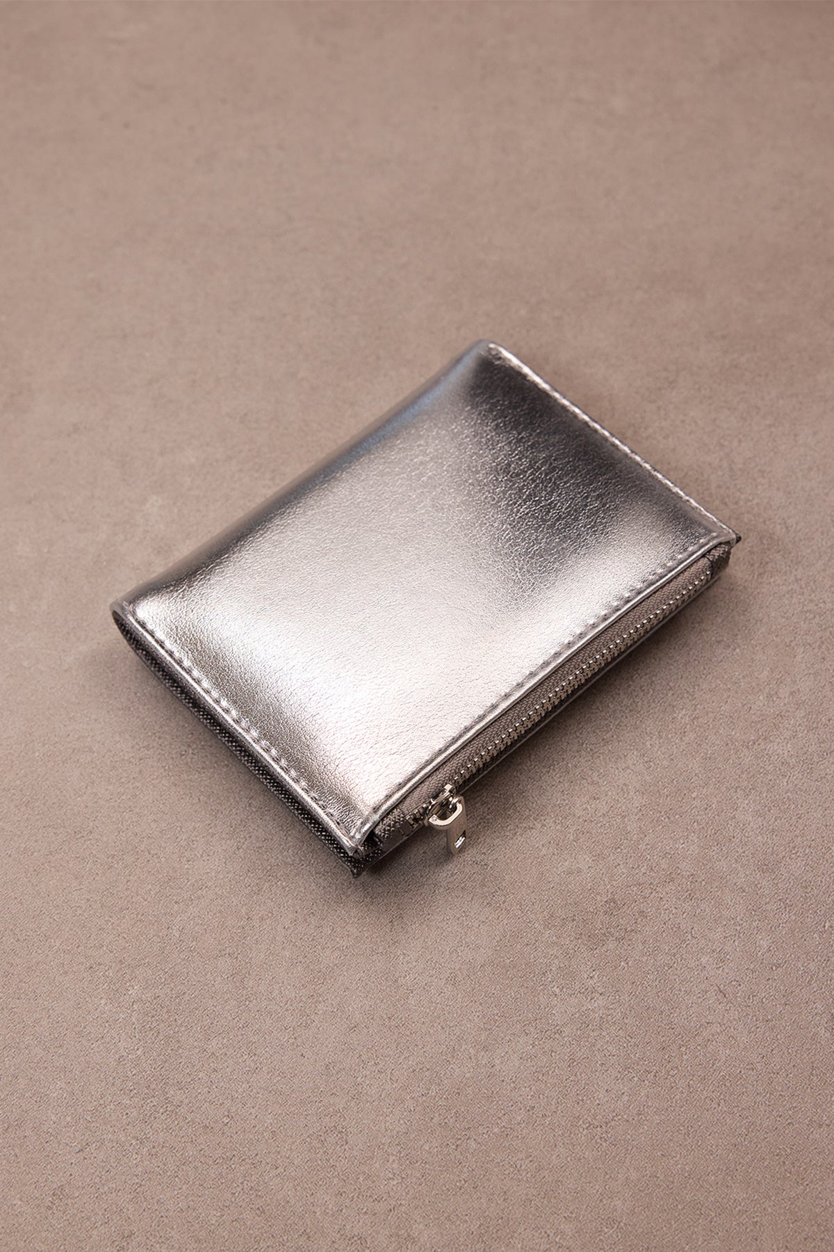 Zippered Snap Closure Wallet - Image 3