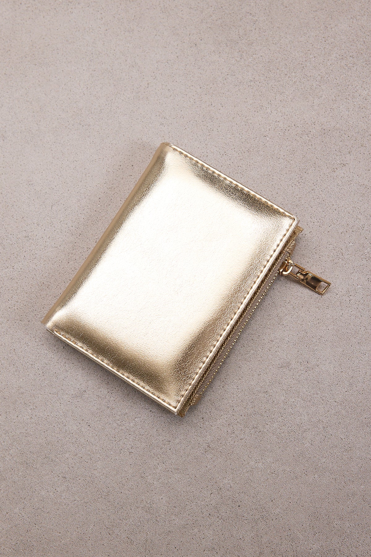 Zippered Snap Closure Wallet - Image 4